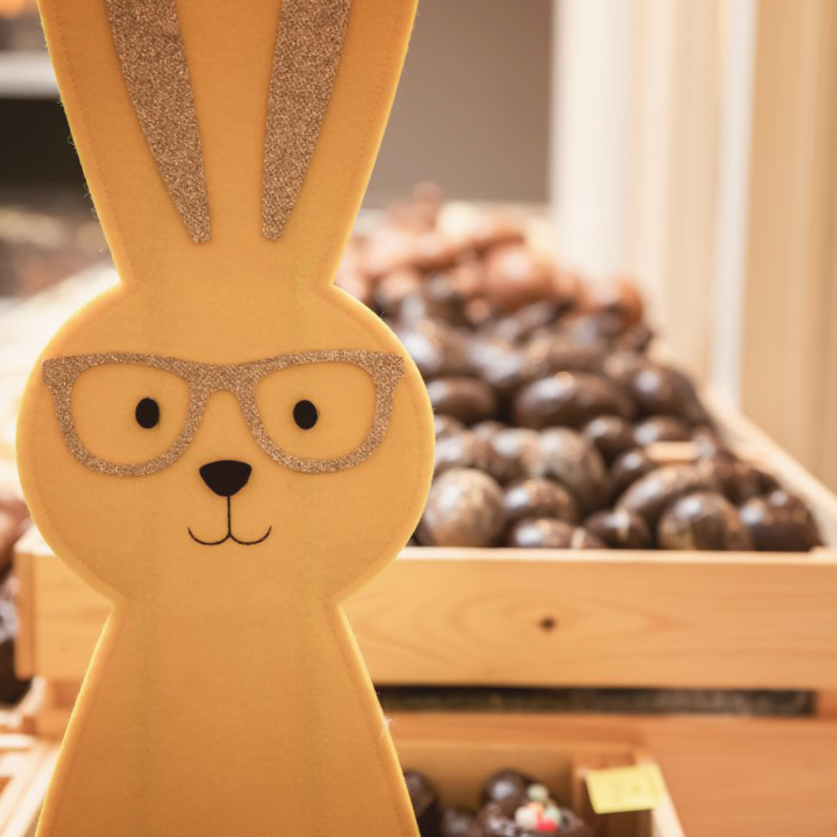 Assortiment chocolade holgoed gevulde paaseitjes pasen