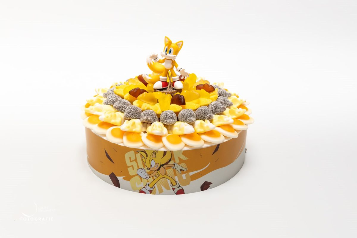 Snoeptaart, nintendo, super sonic helden