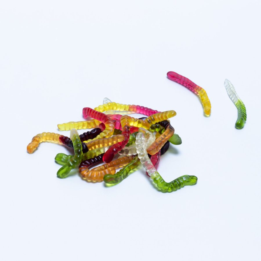 Haribo gloeiwormen