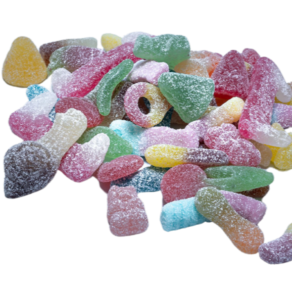 Schepsnoep mix van zure snoepjes