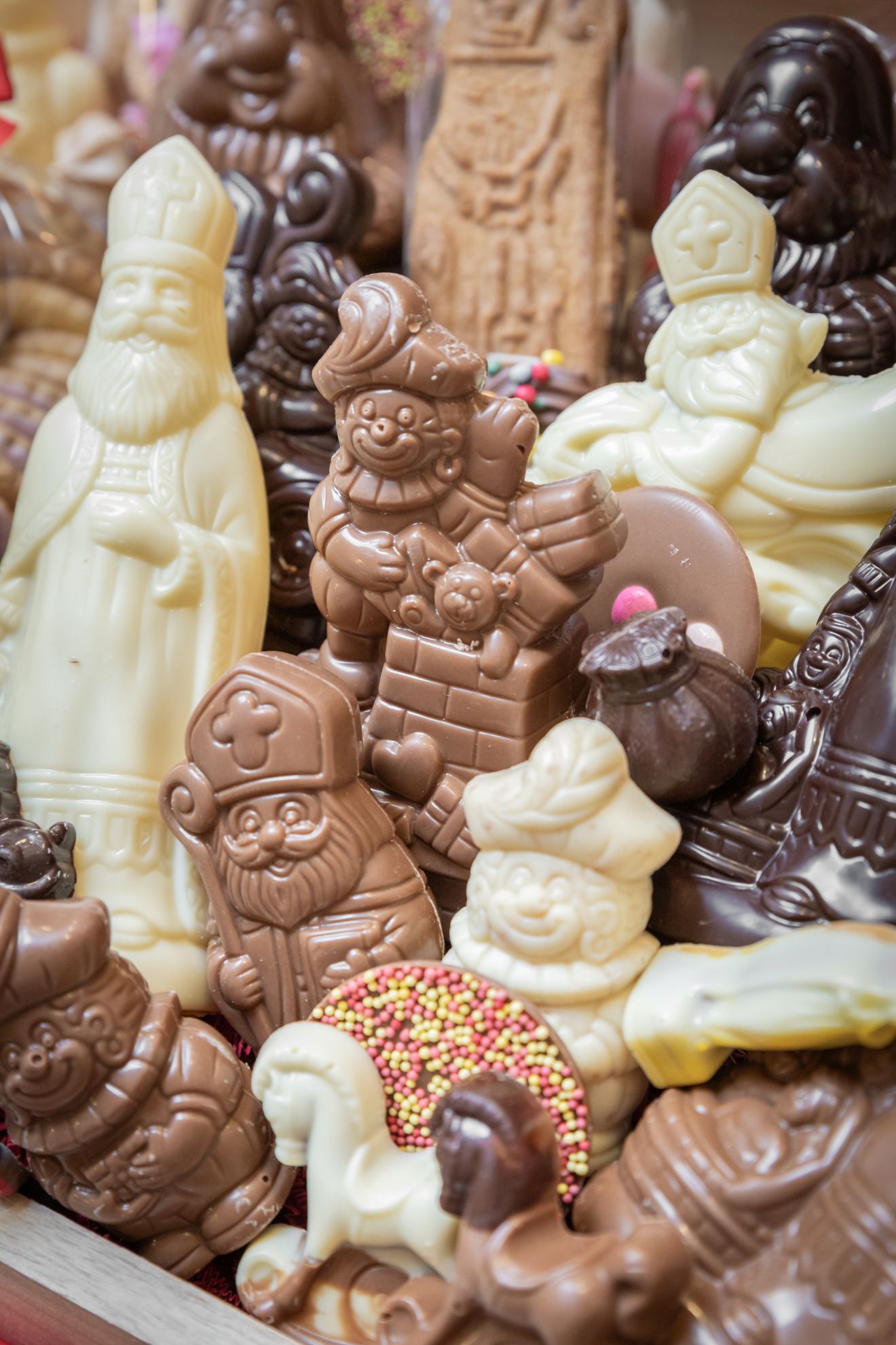 Assortiment chocolade in thema Sinterklaas